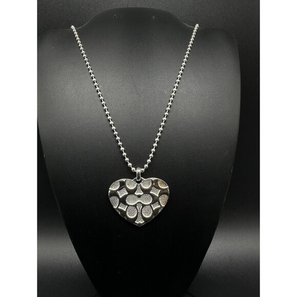 Vintage COACH Sterling Silver C Logo Tag Pendant Necklace Rare 28” Long - Picture 2 of 11